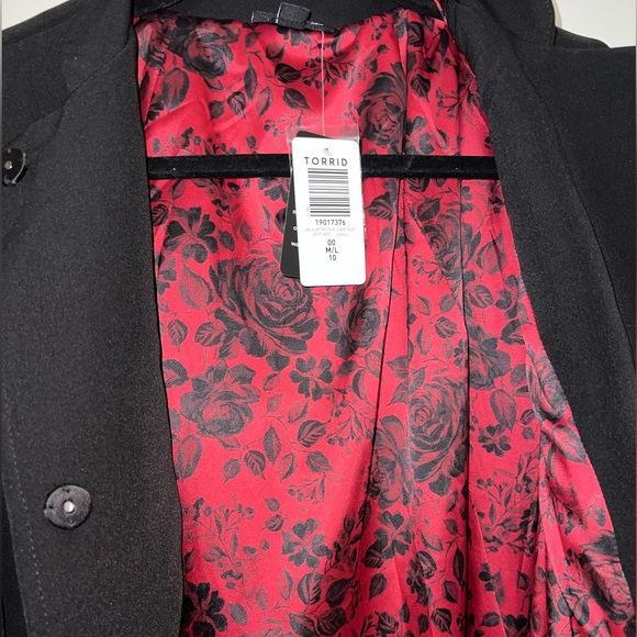 Torrid Retro Chic Cape Coat Size 00 - M/L - 10 - Picture 8 of 9